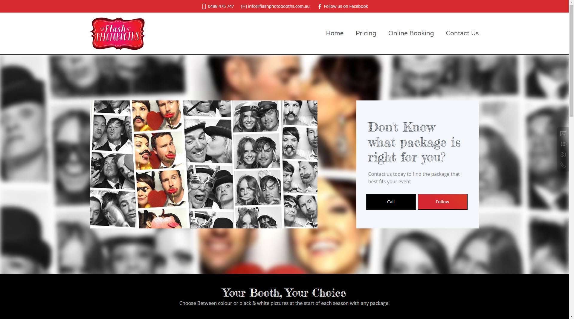 Flash Photo Booths
