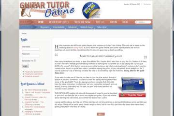 Guitar Tutor Online