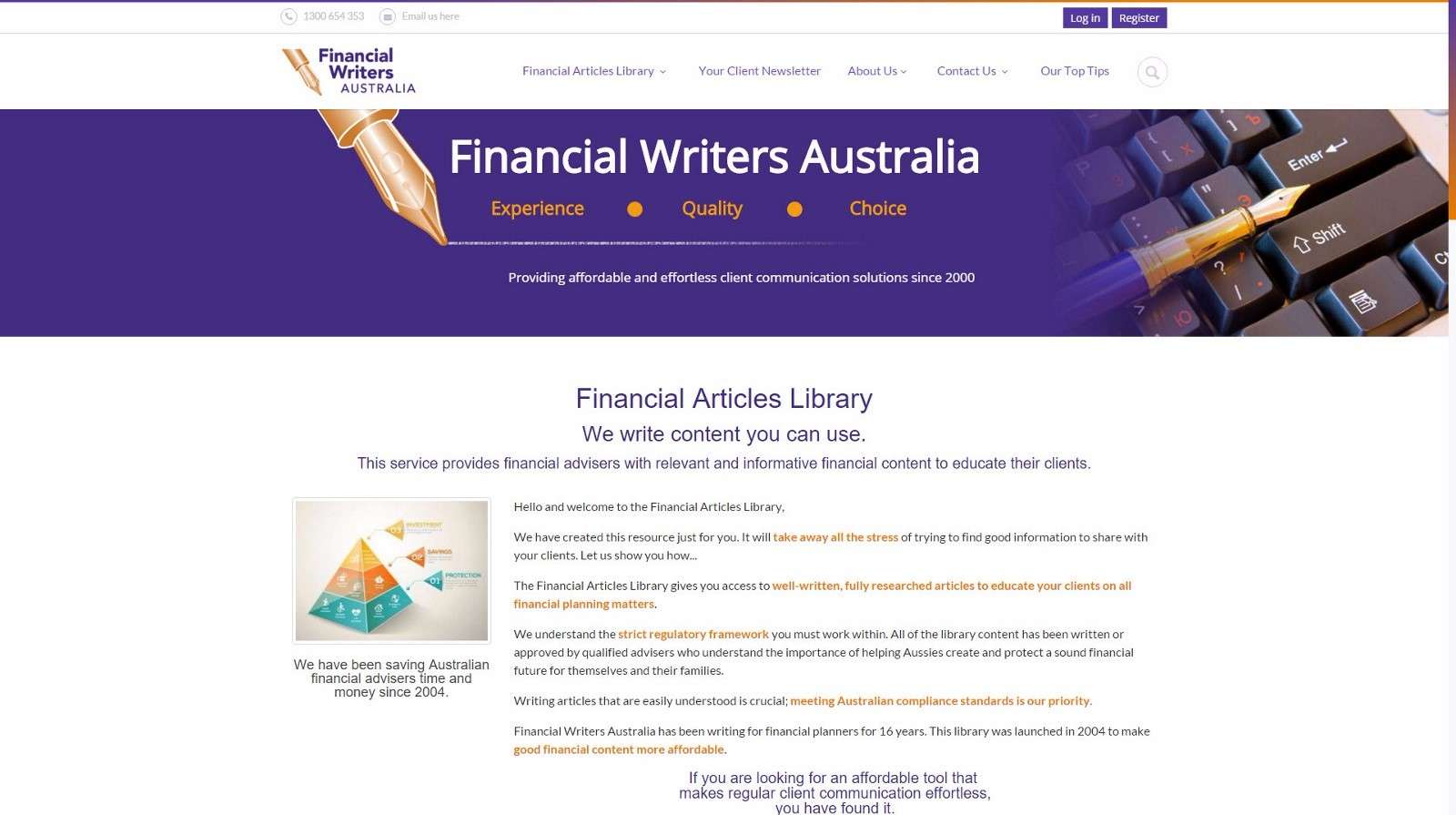 Financial Writers Australia