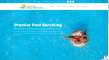 Click to view screenshot of Premier Pool Servicing website.
