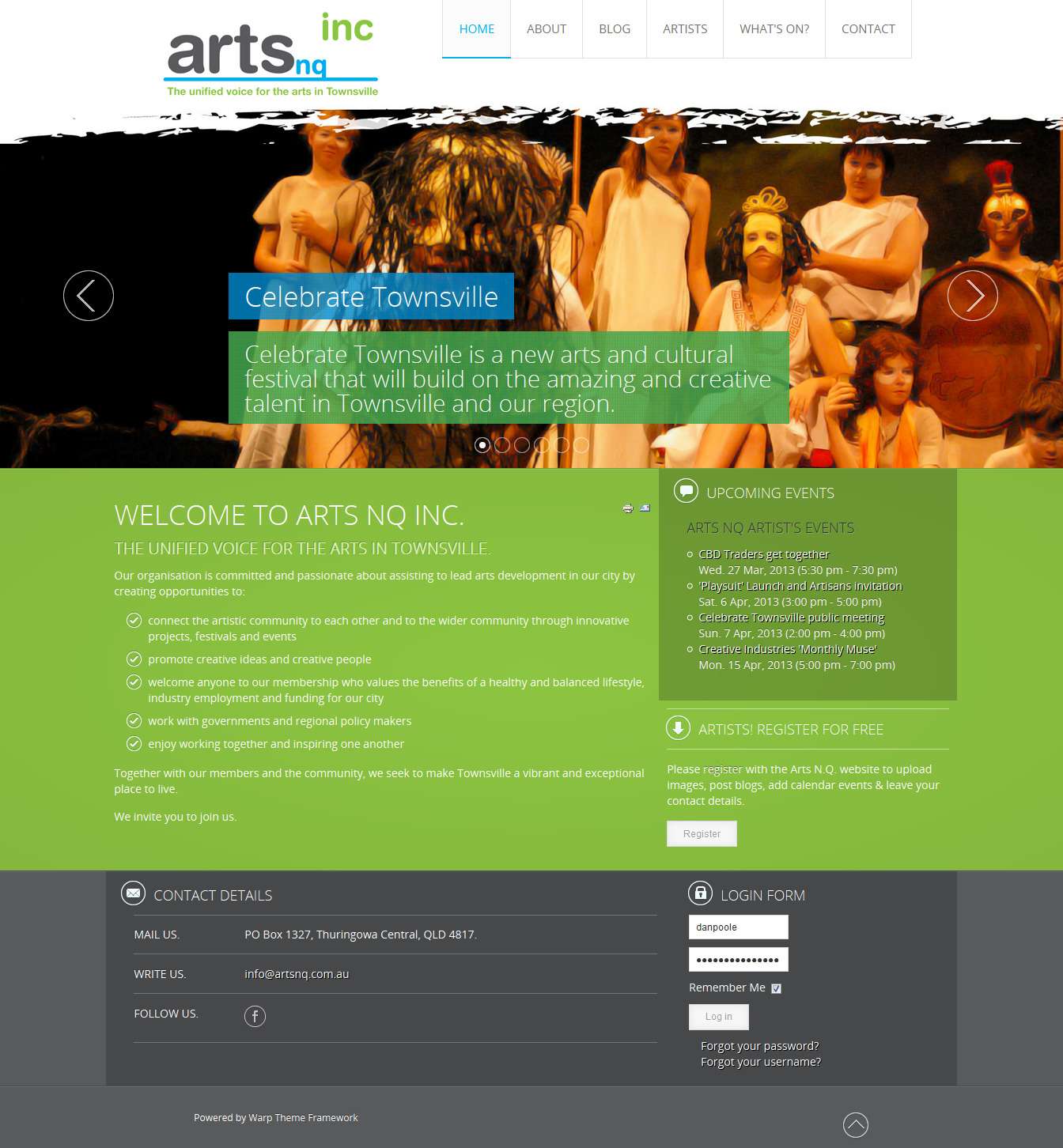 Arts NQ inc