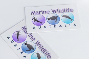 Marine Wildlife Australia Logo Mock-up