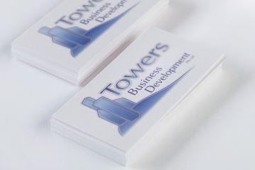 Towers Business Development Logo Mock-up