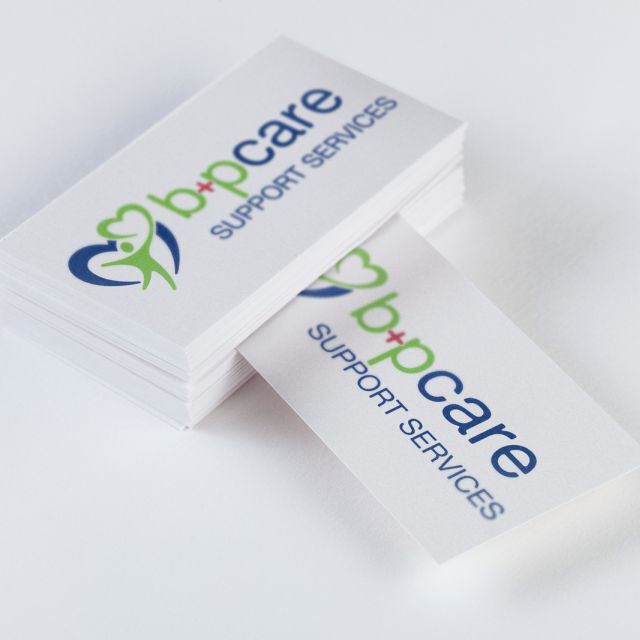 B&P Care Support Services Logo Mock-up