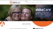 Click to view screenshot of abbaCare website.