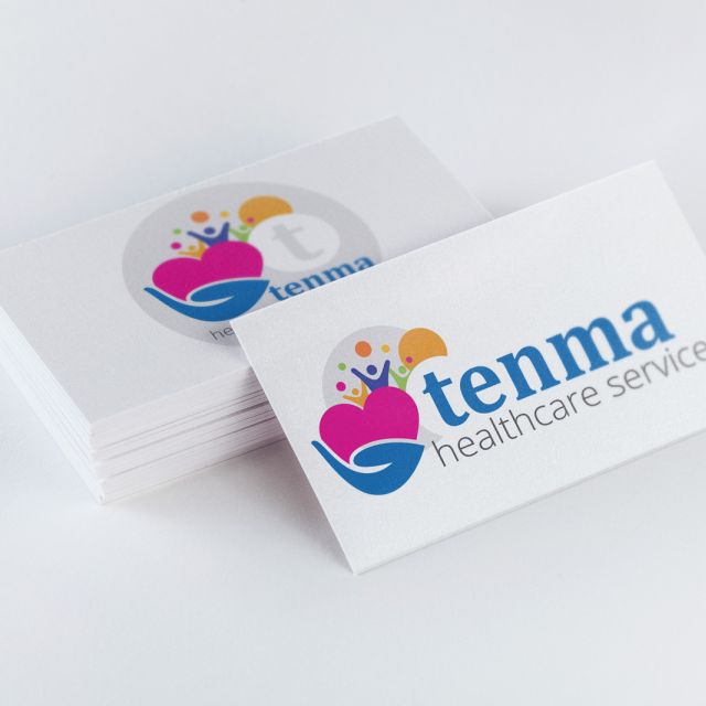 Tenma Healthcare Services Logo Mock-up