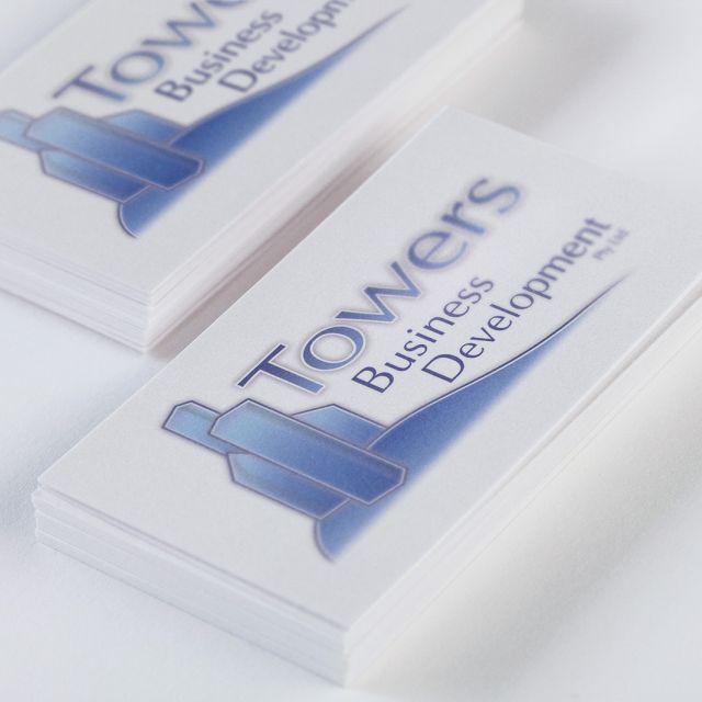 Towers Business Development Logo Mock-up