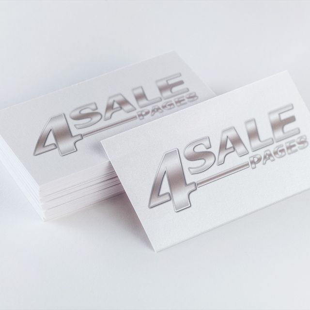 4 Sale Pages Logo Mock-up
