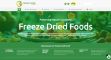 Click to view screenshot of Freeze Dried Foods website.