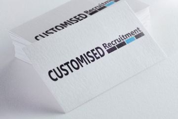 Customised Recruitment Logo Mock-up