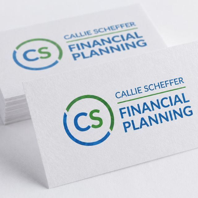 Callie Scheffer Financial Planning Logo Mock-up