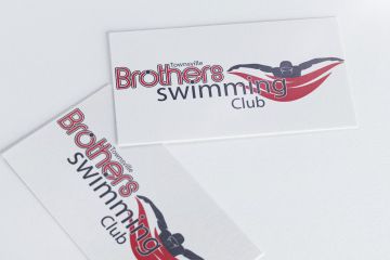 Townsville Brothers Swimming Club Logo Mock-up