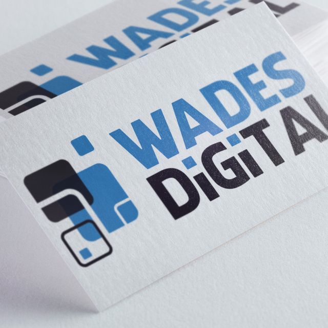 Wades Digital Logo Mock-up