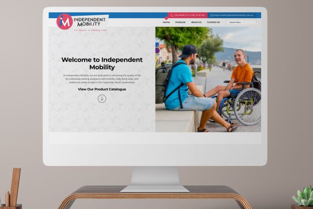 Independent MobilityWebsite Portfolio Page