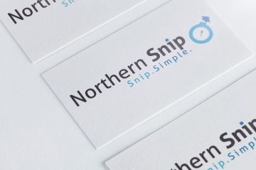Northern Snip Logo Mock-up