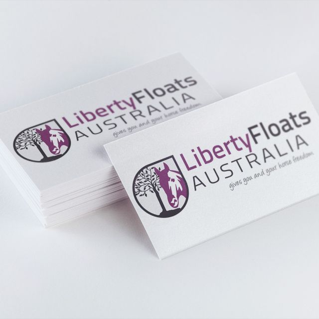 Liberty Floats Australia Logo Mock-up