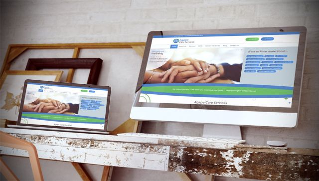 Agape Care ServicesWebsite Portfolio Page