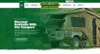 Click to view screenshot of Bush 2 Beach Camper Trailer Hire website.