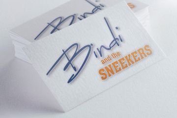 Bindi & The Sneekers Logo Mock-up