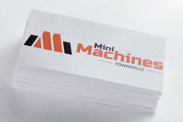 Mini Machines Townsville Logo Mock-up