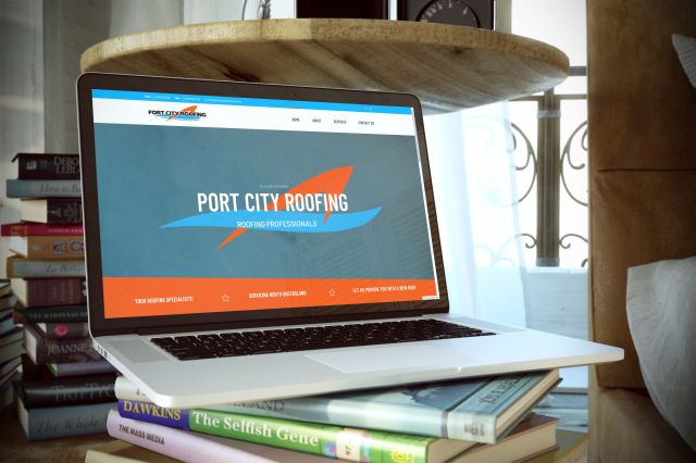Port City RoofingWebsite Portfolio Page