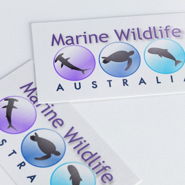 Marine Wildlife Australia Logo Mock-up
