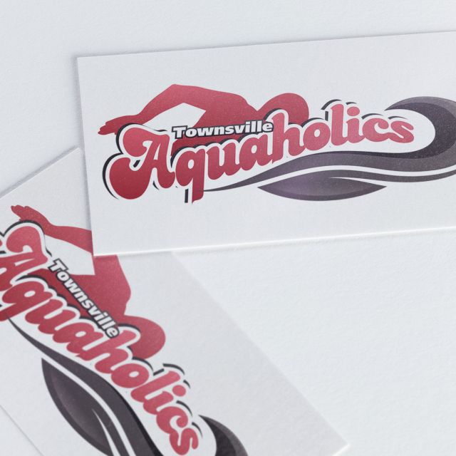 Aquaholics Logo Mock-up