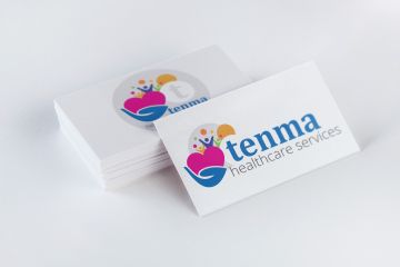 Tenma Healthcare Services Logo Mock-up Tenma Healthcare Services Logo Mock-up