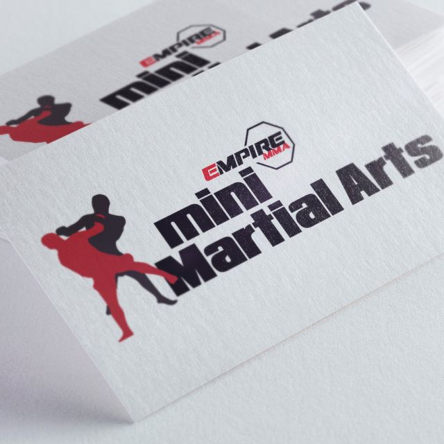 Mini Martial Arts Logo Mock-up