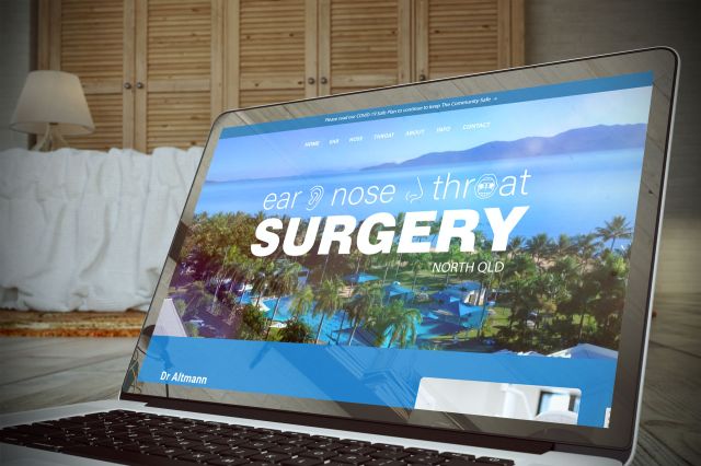 Ear Nose Throat Surgery North QLDWebsite Portfolio Page