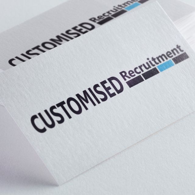 Customised Recruitment Logo Mock-up