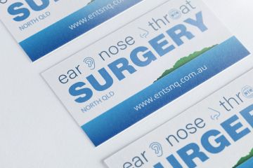 Ear Nose Throat Surgery North QLD Logo Mock-up Ear Nose Throat Surgery North QLD Logo Mock-up