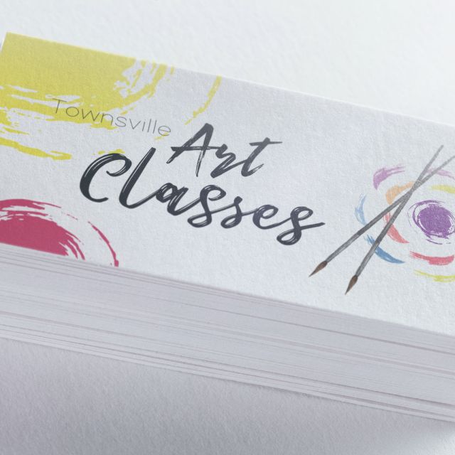 Townsville Art Classes Logo Mock-up