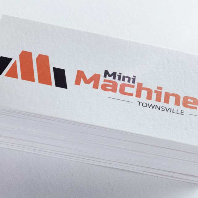 Mini Machines Townsville Logo Mock-up