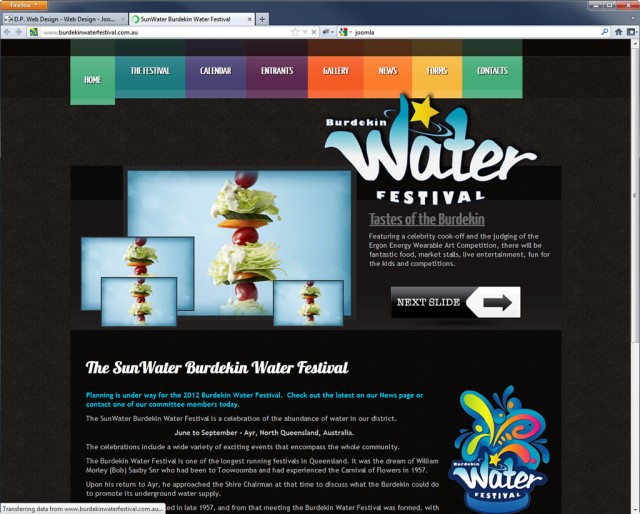 Burdekin Water Festival (2010 Design)