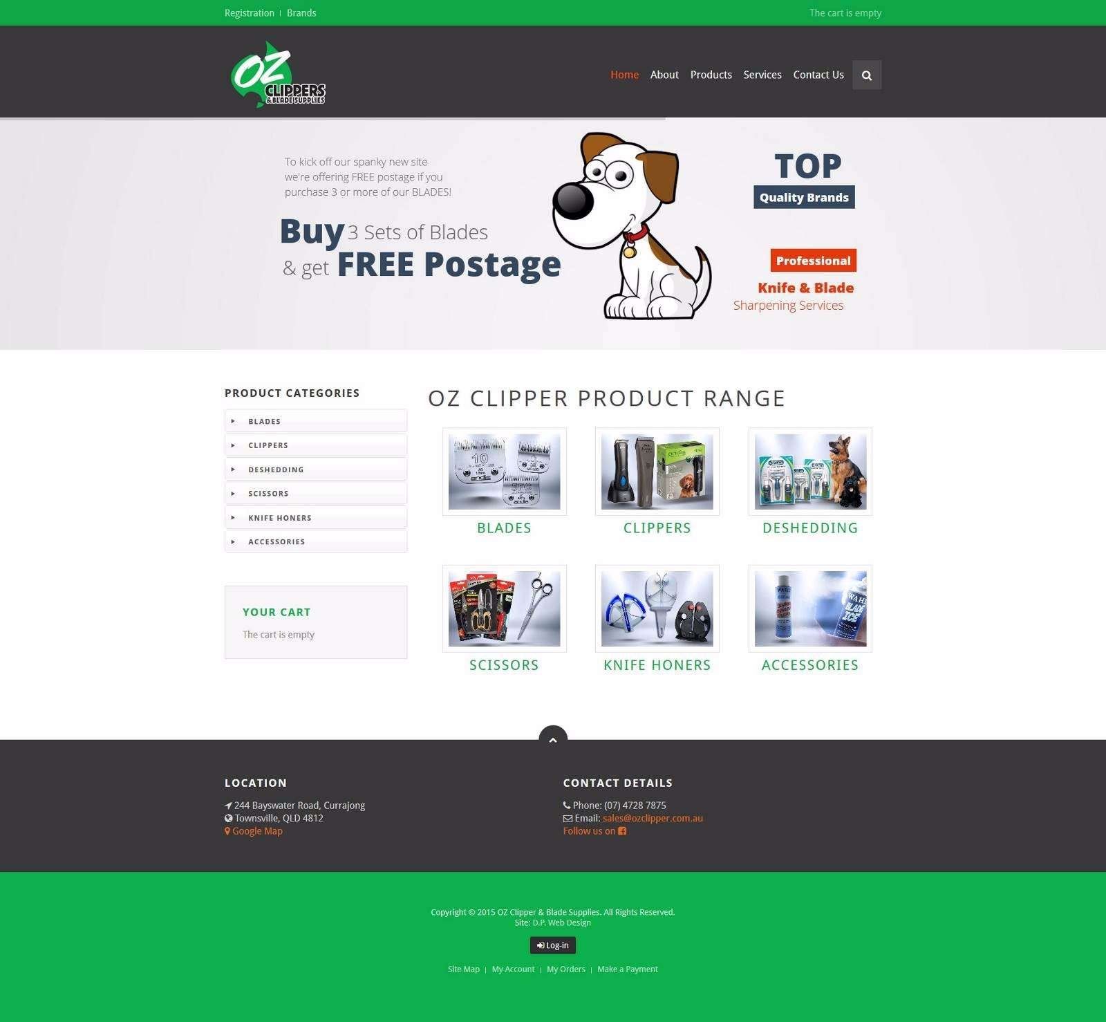 OZ Clippers & Blade Supplies
