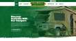 Click to view screenshot of Bush 2 Beach Camper Trailer Hire website.