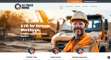 Click to view screenshot of All Trades Mining website.